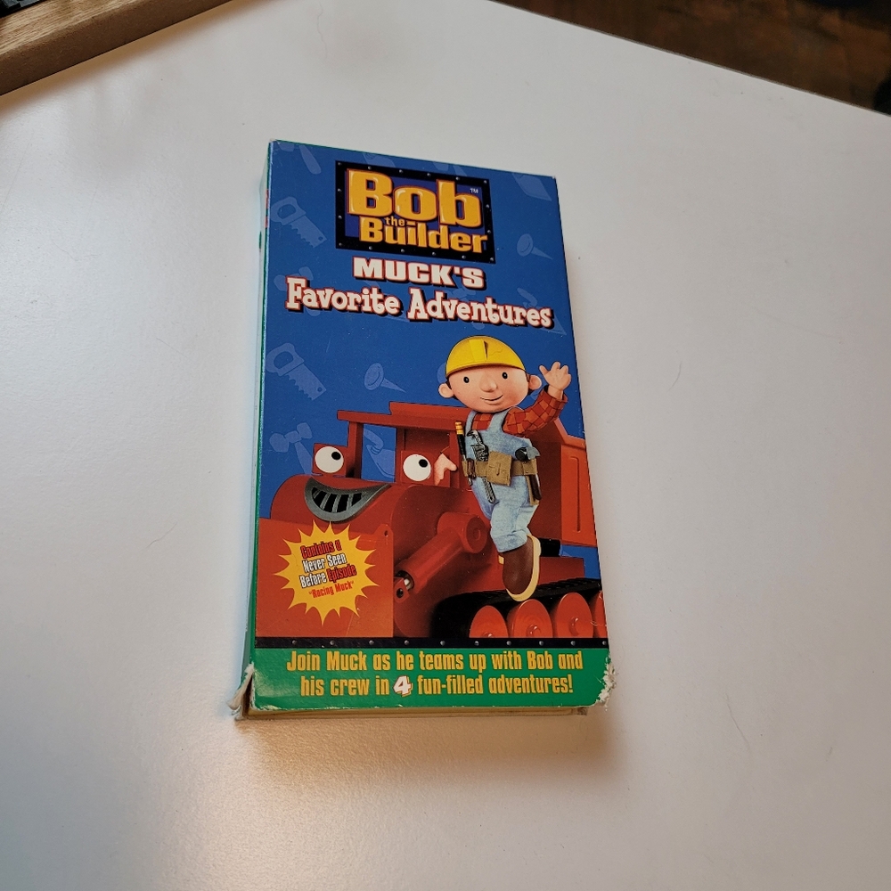 Bob the Builder Muck's Favorite Adventures VHS